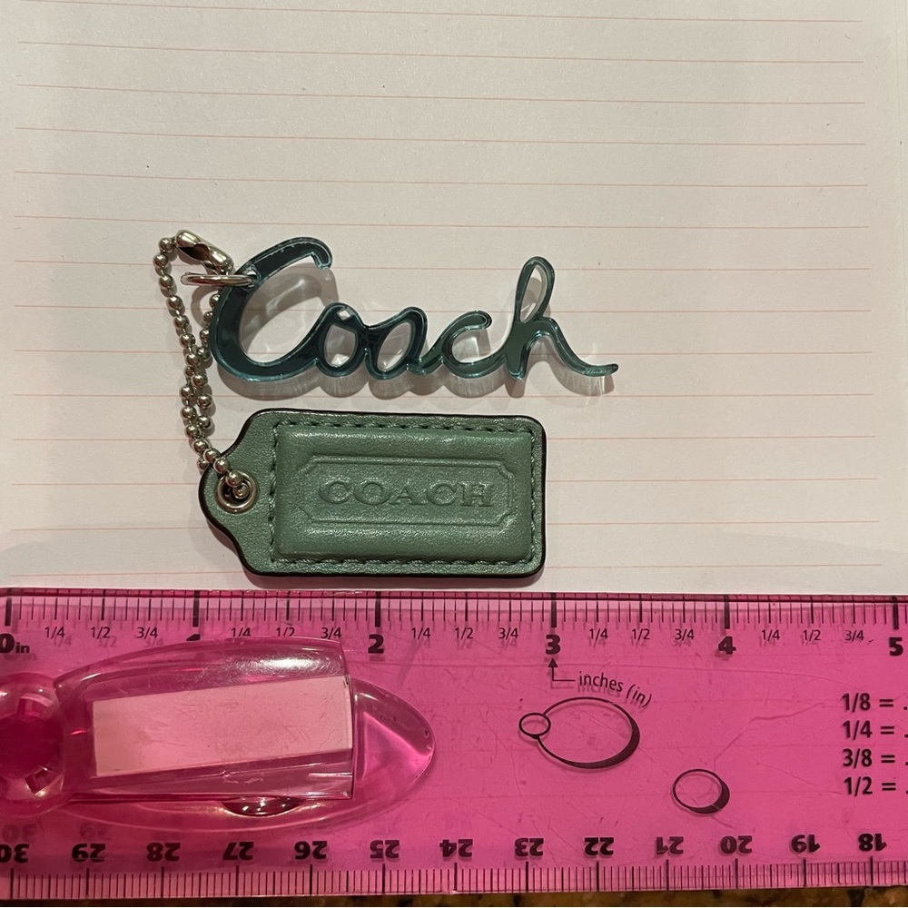 Coach Hang Tag and “Coach” charm, EUC